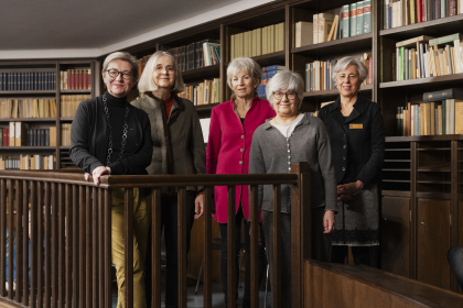 Sabine Kienitz, Angelika Schaser, Heide Soltau, Barbara Guggenheim und Marie Aldag