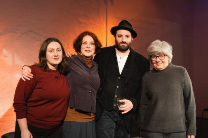 Kristina Omelchenko, Stella Morgenstern, Daniel Kahn und Barbara Guggenheim 