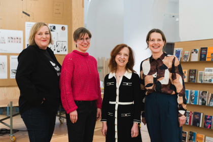 Antje Flemming, Stephanie Brittnacher, Caroline Guttman und Jasmin Sohnemann